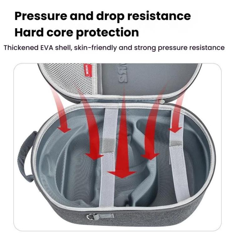 For PlayStation VR2 Portable Protective Storage Bag, Style: Shoulder Strap Dark Gray - VR Accessories by PMC TechLife | Online Shopping South Africa | PMC TechLife | Buy Now Pay Later Mobicred