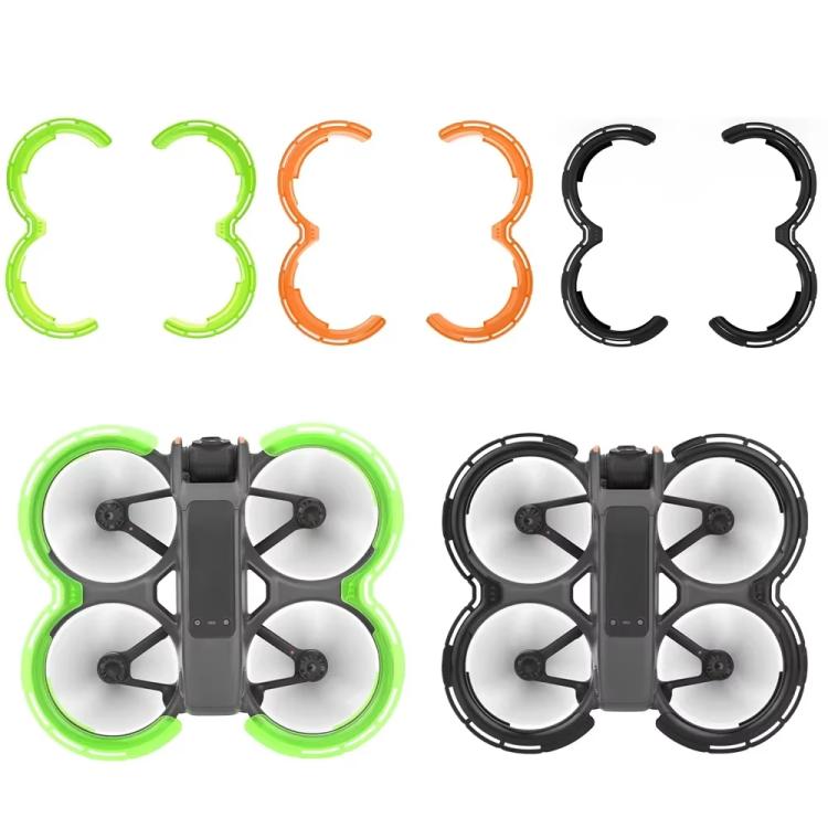 For DJI Avata 2 BRDRC Integrated Paddle Protector One-piece Bumper Ring(Orange) - free shipping - PMC TechLife - Order now!