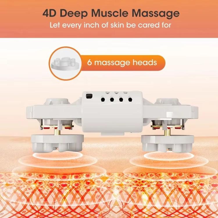 Z5 Dual-frequency Red Light Constant Temperature Hot Compress Foot Massager, Spec: EU Plug(Light Green) - free shipping - PMC TechLife - Order now!