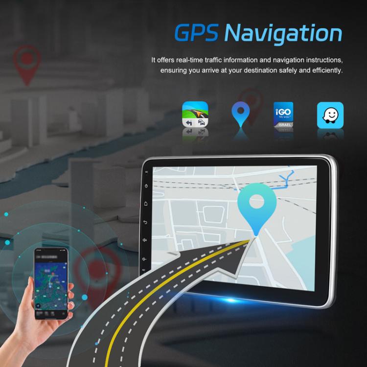 4+64G 10 Inch Android 13.0 Universal Player Car Reversing Center Control Integrated Machine(Standard) - Car MP3 & MP4 & MP5 by PMc TechLife | Online Shopping South Africa | PMc TechLife | Buy Now Pay Later Mobicred