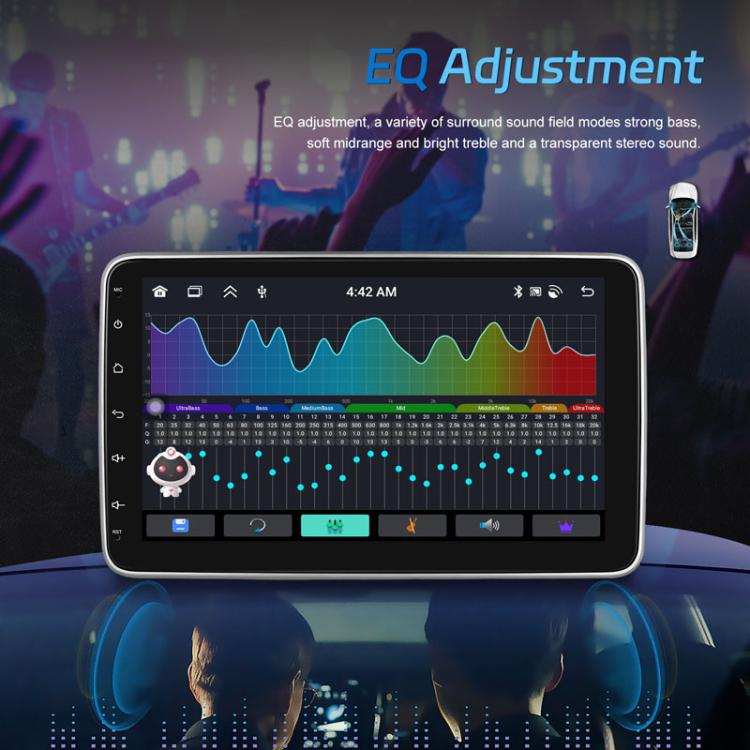 4+64G 10 Inch Android 13.0 Universal Player Car Reversing Center Control Integrated Machine(Standard) - Car MP3 & MP4 & MP5 by PMc TechLife | Online Shopping South Africa | PMc TechLife | Buy Now Pay Later Mobicred