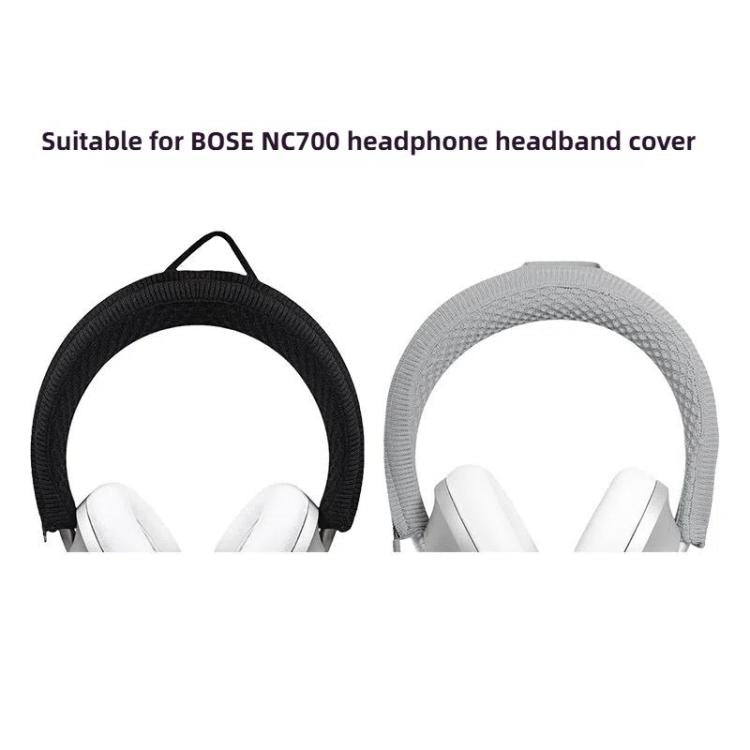 For BOSE NC700 Headphone Knitted Headbeam Cover Headband Protective Cushion(Gray) - Earmuff & Pad by PMc TechLife | Online Shopping South Africa | PMc TechLife | Buy Now Pay Later Mobicred