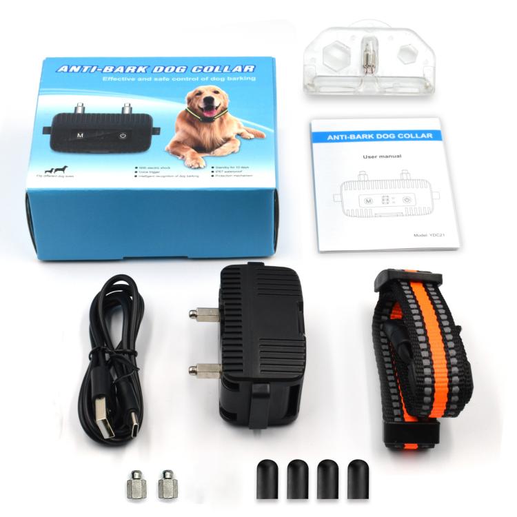 Anti-Barking Dog Collar Pet Remote Control Training Barking Control Device(Black) - Training Aids by PMC TechLife | Online Shopping South Africa | PMC TechLife | Buy Now Pay Later Mobicred