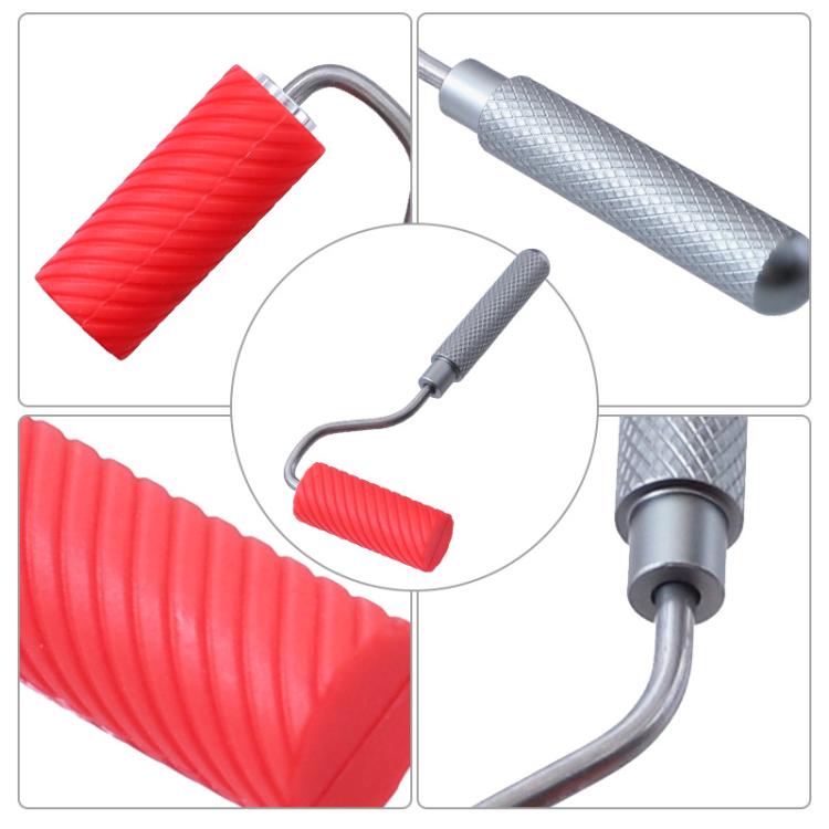 ZH9217-1 Glue Tray Brush Tool Silicone Case Roller Brush Reusable Paint Tray Woodworking Glue Container - Others by PMc TechLife | Online Shopping South Africa | PMc TechLife | Buy Now Pay Later Mobicred