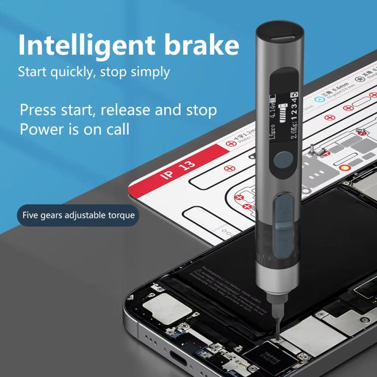 MaAnt L5Pro With 24 Batches Multi-Function Small Electric Screwdriver Set For Mobile Phone Repair - free shipping - PMC TechLife - Order now!