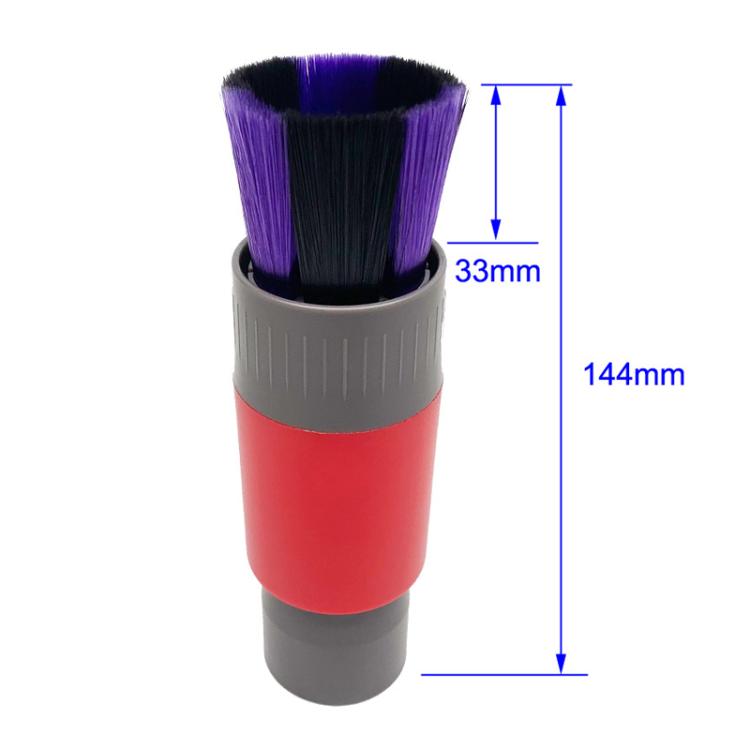 32mm Soft Brush+Connector For Dyson V8 Vacuum Cleaner Dusting Streak Free Soft Brush Replacement Accessory Set - free shipping - PMc TechLife - Order now!