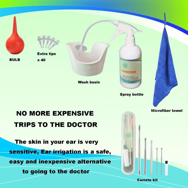 Portable Manual Ear Washer Ear Flusher Ear Wax Cleaner(Manual) - free shipping - PMC TechLife - Order now!