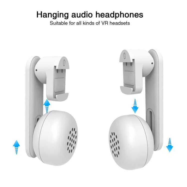 For Meta Quest 2 / 3 Independent Headphones Headband High Sound Speaker VR Accessory(White) - VR Accessories by PMC TechLife | Online Shopping South Africa | PMC TechLife | Buy Now Pay Later Mobicred