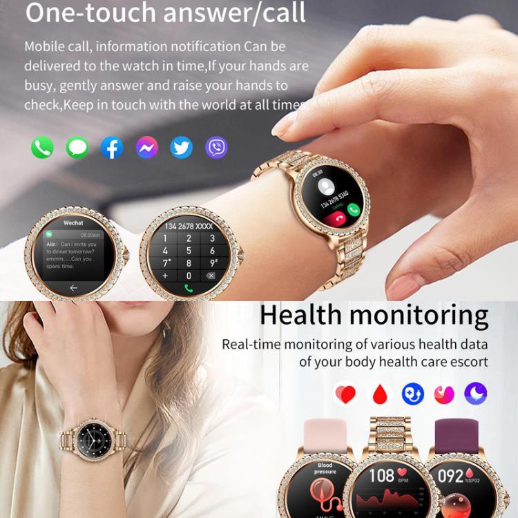 Bluetooth Calling AI Voice Assistant Life Waterproof Sports Smartwatch, Color: Silver Gray Silicone Strap - free shipping - PMC TechLife - Order now!