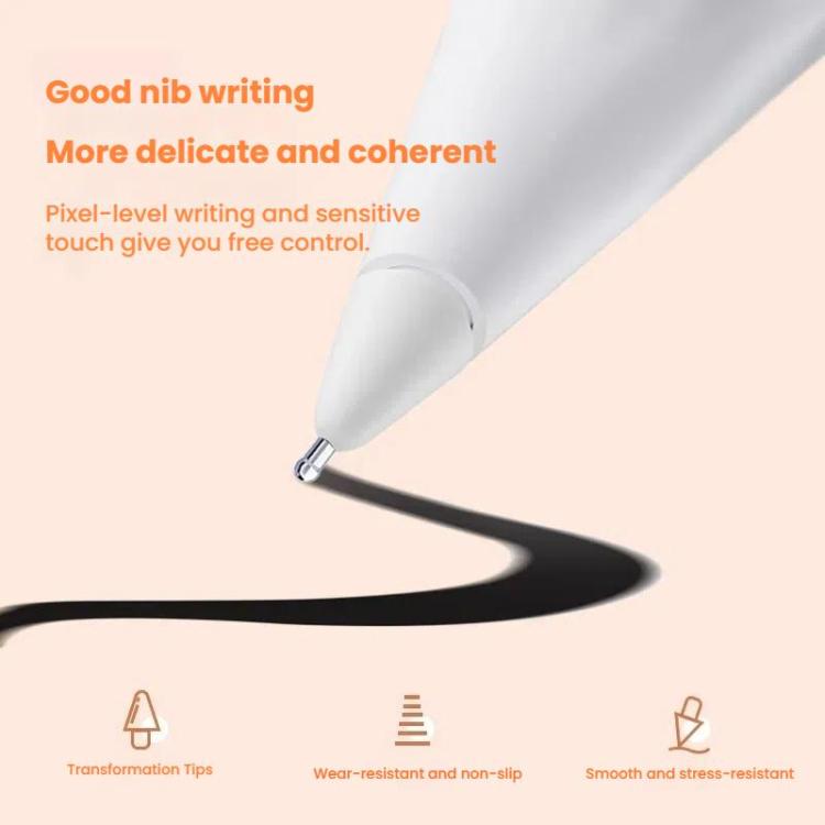 For Xiaomi Smart Pen 2nd Gen Replacement Tip Damped Needle-tip Pen Nib With 1 Circle Pen Tip Cap White - Pencil Accessories by PMc TechLife | Online Shopping South Africa | PMc TechLife | Buy Now Pay Later Mobicred