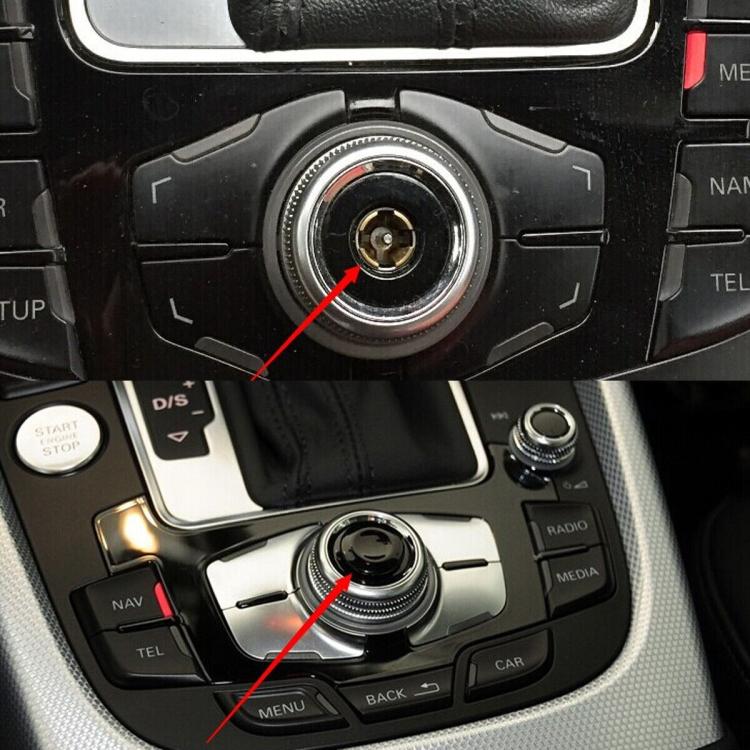 8K0998068A Multimedia Interactive System Knob Cover For Audi A4 A5 A6 A8 Q5 S6 - Others by PMc TechLife | Online Shopping South Africa | PMc TechLife | Buy Now Pay Later Mobicred