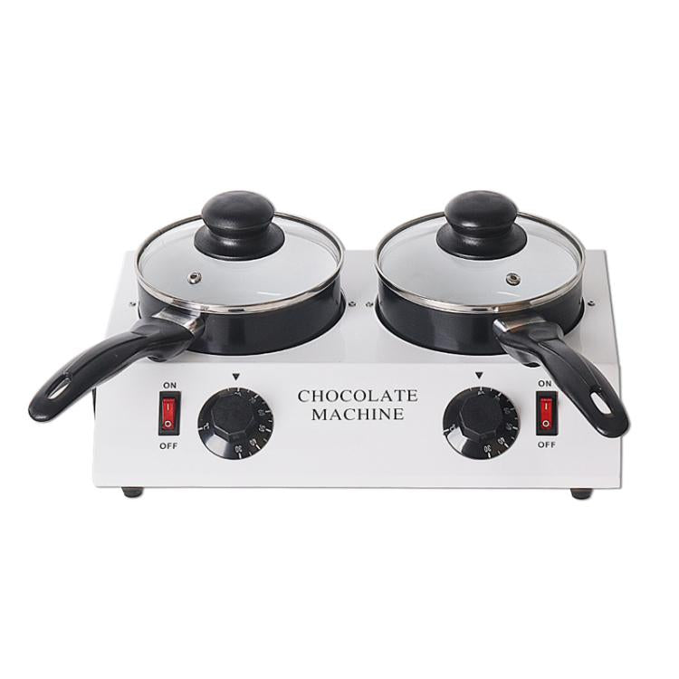 Dessert Making Double Cylinder Chocolate Hot Melt Machine US Plug - free shipping - PMC TechLife - Order now!