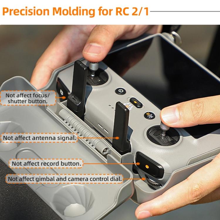 For DJI RC 2 / 1 Sunnylife ZN985 Remote Control 2 In 1 Visor Storage Case - free shipping - PMC TechLife - Order now!
