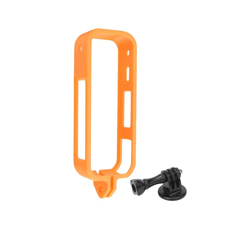 For Insta360 X5 360 Camera CQT Expandable Protective Cage Shockproof Case Vertical Orange - free shipping - PMC TechLife - Order now!