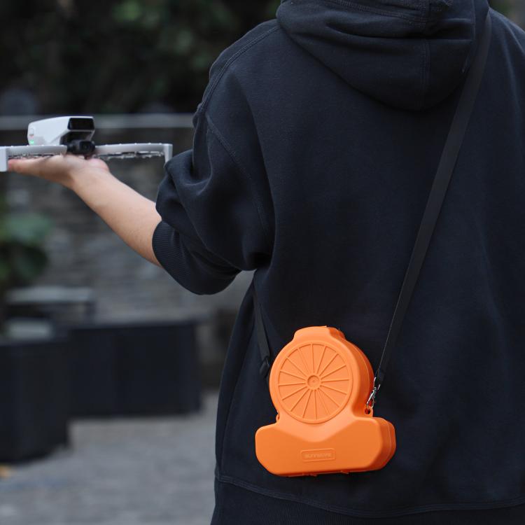 For DJI Flip Sunnylife FP-SN953 Storage Box Shockproof Crossbody Bag(Black) - free shipping - PMC TechLife - Order now!