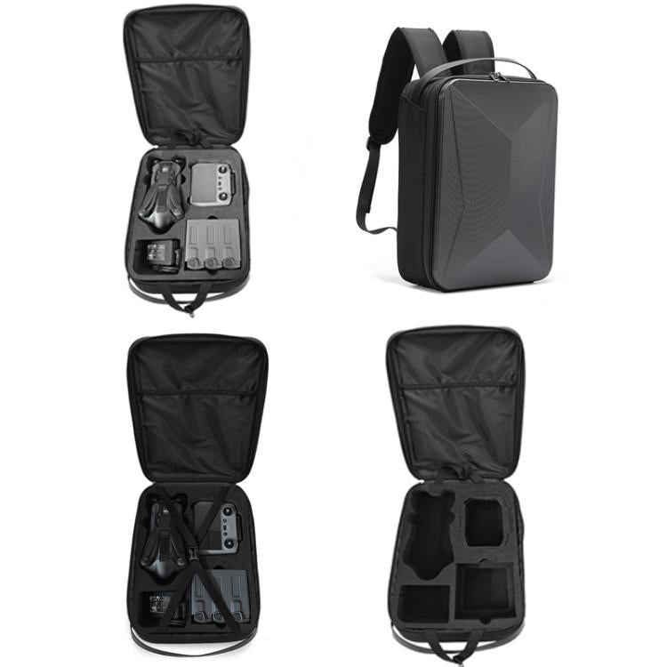 For DJI Mavic 4 Pro Fly More Combo / Creator Combo BKANO Hard Shell Backpack Storage Bag(Black) - free shipping - PMC TechLife - Order now!