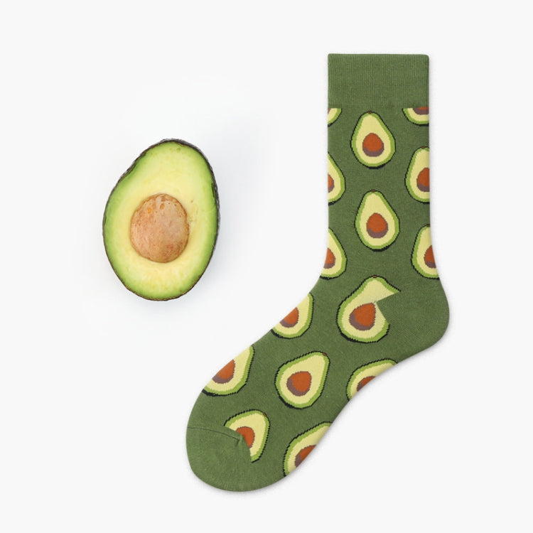 5 Pairs Fruit Food Socks Short  Funny Cotton Socks(Apple) - Tube Socks by PMC Jewellery | Online Shopping South Africa | PMC Jewellery