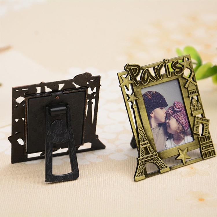 2 PCS Creative Metal Vintage Photo Frame(Square Keychain) - Photo Albums & Photo Frames by PMC TechLife | Online Shopping South Africa | PMC TechLife