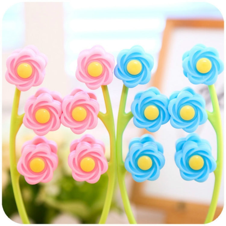 Manual Roller Face Massager Face Beauty Instrument Facial Double Chin Tool(Blue) - free shipping - PMC TechLife - Order now!