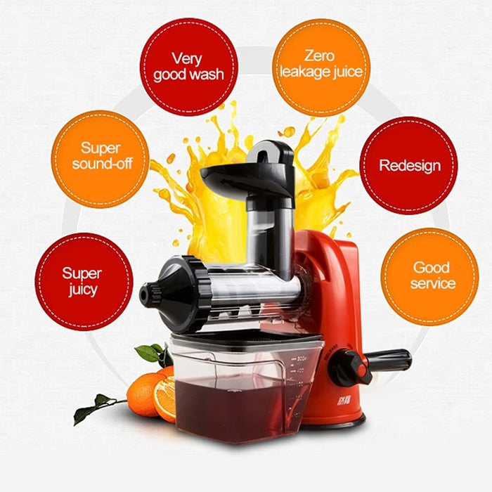 Multifunction Home Manual Juicer Apple Orange Wheatgrass Portable DIY Juicer(Green) - free shipping - PMC TechLife - Order now!