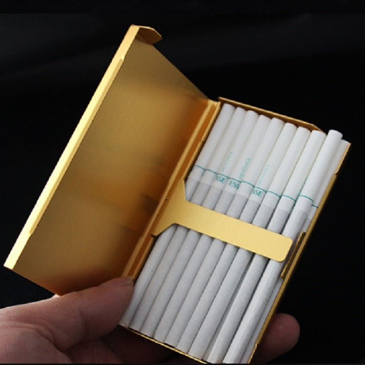 Ultra-thin Personality Creative Ladies Cigarette Case Metal Cigarette Case(Silver) - Cigarette Box & Ashtrays by PMC Jewellery | Online Shopping South Africa | PMC Jewellery