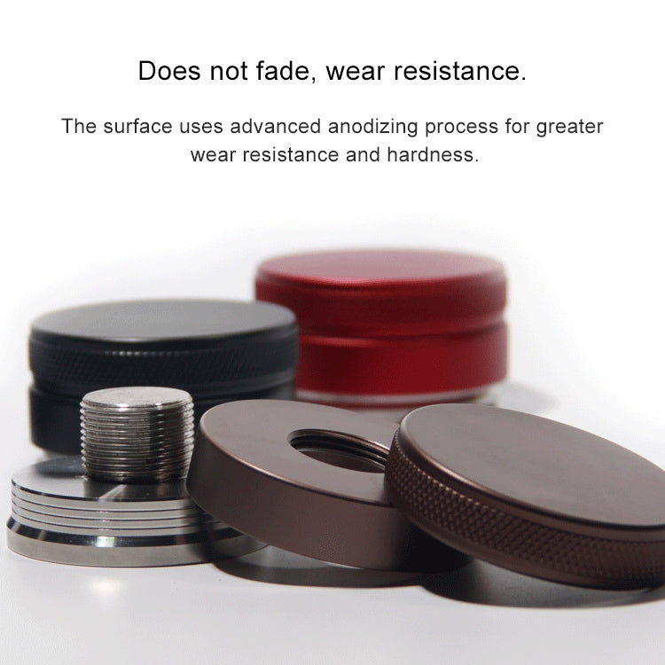 Macaron Stainless Steel Coffee Powder Flat Powder Filling Device, Specification:Three Pulp(Black) - free shipping - PMC TechLife - Order now!