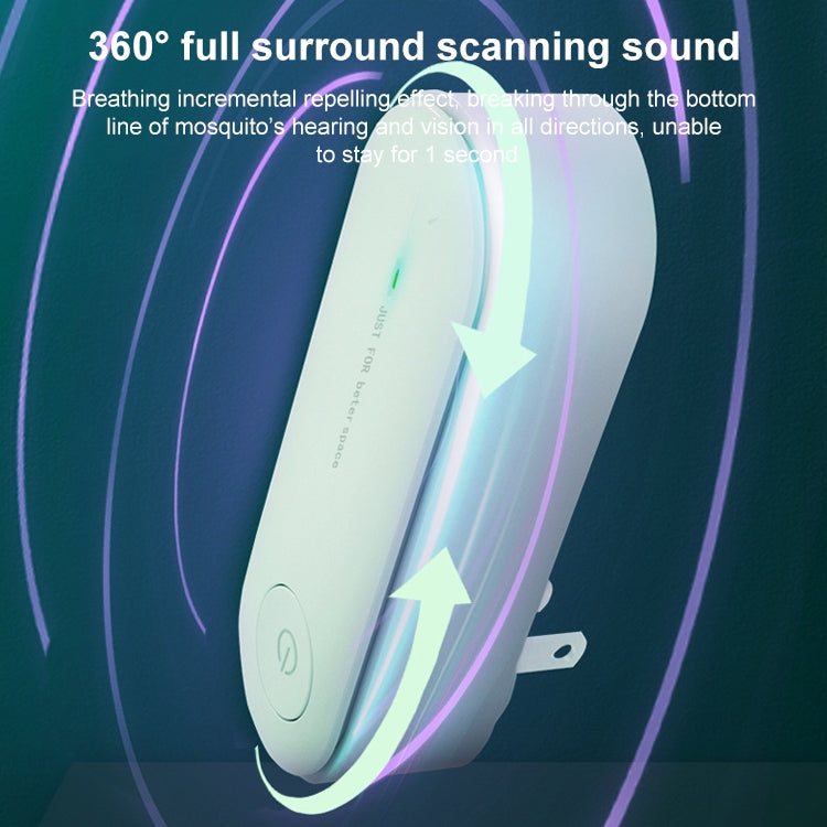 Ultrasonic Mosquito Repellent Electronic Mosquito Killer, Plug Type:US Plug(White) - Repellents by PMC TechLife | Online Shopping South Africa | PMC TechLife | Buy Now Pay Later Mobicred