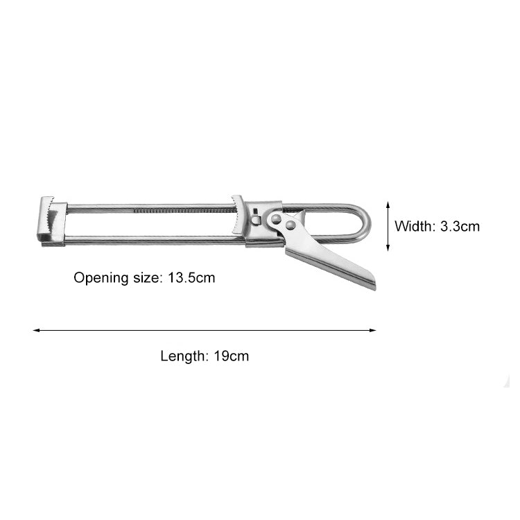 Stainless Steel bottle Opener Adjustable Can Opener Jam Bottle Opener Gadget - Openers by PMC TechLife | Online Shopping South Africa | PMC TechLife | Buy Now Pay Later Mobicred