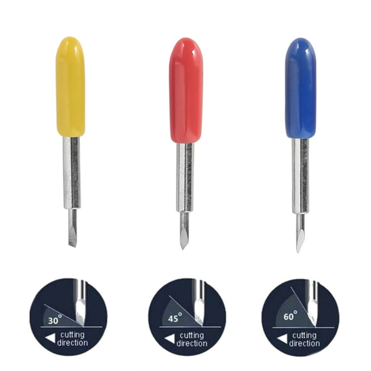 50 PCS 30/45/60 Degrees Sharp and Durable Carving Tools - Burin &Cutting Knife by PMC TechLife | Online Shopping South Africa | PMC TechLife