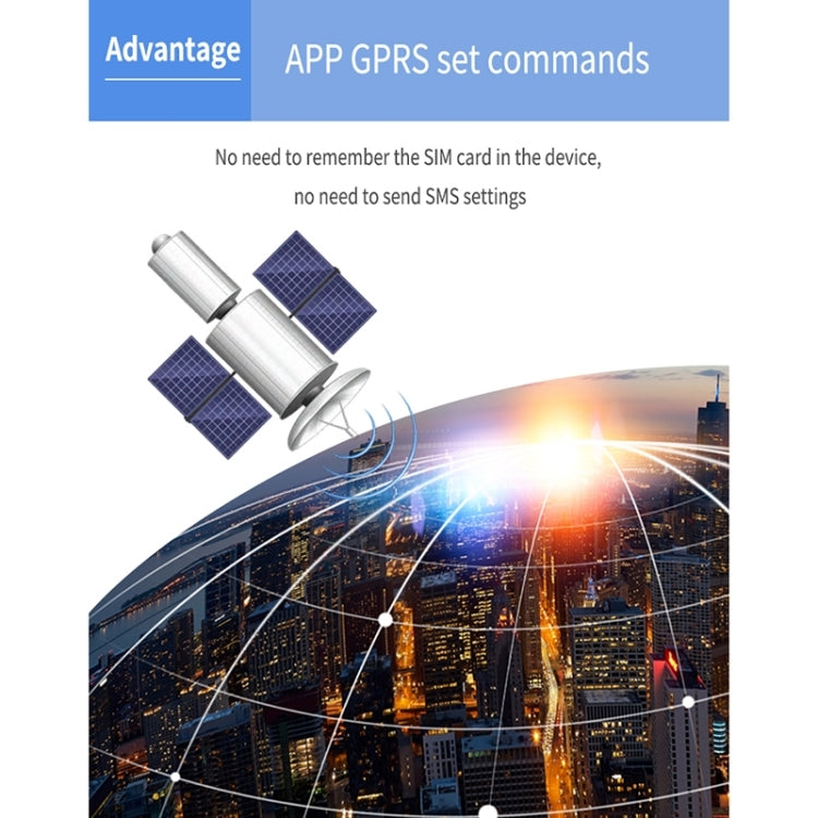 TK202B 2G Car Truck Vehicle Tracking GSM GPRS GPS Tracker Support AGPS, Battery Capacity: 5000MA - free shipping - PMC TechLife - Order now!