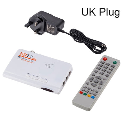 HDMI+AV OUT 1080P Digital Satellite Receiver  HD TV DVB-T-T2 TV Box AV Tuner Combo Converter with Remote Control, Support MPEG4(White) - Set Top Box & Accessories by PMC Jewellery | Online Shopping South Africa | PMC Jewellery | Buy Now Pay Later Mobicred