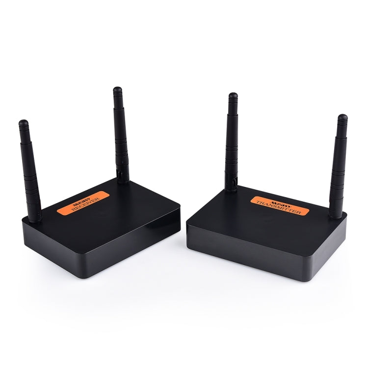 Measy FHD676 Full HD 1080P 3D 5-5.8GHz Wireless HDMI Transmitter (Transmitter + Receiver) Transmission Distance: 200m, Specifications:EU Plug - Set Top Box & Accessories by Measy | Online Shopping South Africa | PMC Jewellery | Buy Now Pay Later Mobicred