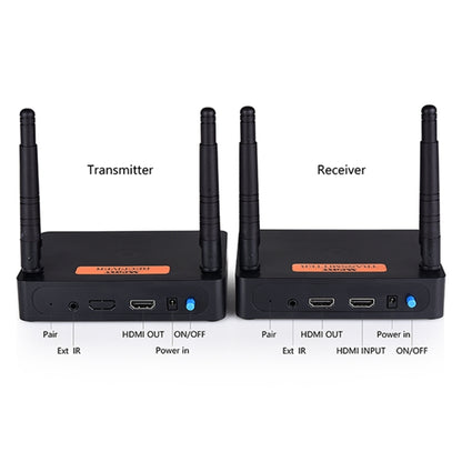 Measy FHD676 Full HD 1080P 3D 5-5.8GHz Wireless HDMI Transmitter (Transmitter + Receiver) Transmission Distance: 200m, Specifications:US Plug - Set Top Box & Accessories by Measy | Online Shopping South Africa | PMC Jewellery | Buy Now Pay Later Mobicred