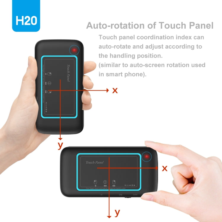 H20 2.4GHz Mini Smart Wireless Multi-Touch Touch Keyboard - free shipping - PMC TechLife - Order now!