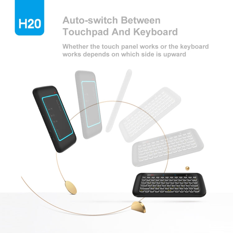 H20 2.4GHz Mini Smart Wireless Multi-Touch Touch Keyboard - free shipping - PMC TechLife - Order now!