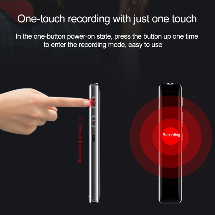 Q33 External Play MP3 Voice Control High Definition Noise Reduction Recording Pen, 32G, Support Password Protection & One-touch Recording -  by PMC Jewellery | Online Shopping South Africa | PMC Jewellery | Buy Now Pay Later Mobicred