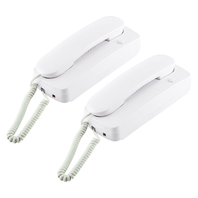 109DC Two-way High-definition Wired Intercom Doorphone (White) - Other Device by PMC TechLife | Online Shopping South Africa | PMC TechLife