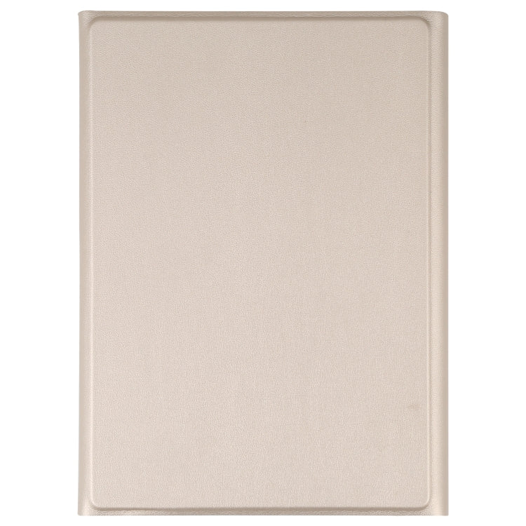 A06 Detachable Lambskin Texture Ultra-thin TPU Bluetooth Keyboard Leather Tablet Case with Stand For iPad mini 6 (Gold) - For iPad mini by PMC TechLife | Online Shopping South Africa | PMC TechLife