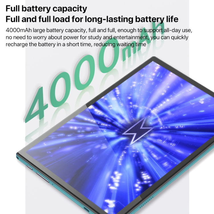 Y22 10.1 inch Smart Learning Tablet PC, 4GB+32GB, Android 10 MTK6755 Octa Core, 4G Network, US Plug (Light Green) - free shipping - PMc TechLife - Order now!