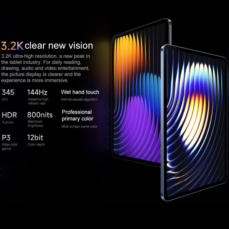 Xiaomi Pad 7 Pro 11.2 inch, 12GB+256GB, HyperOS 2 Qualcomm Snapdragon 8s Gen3 Octa Core (Blue) - free shipping - PMc TechLife - Order now!