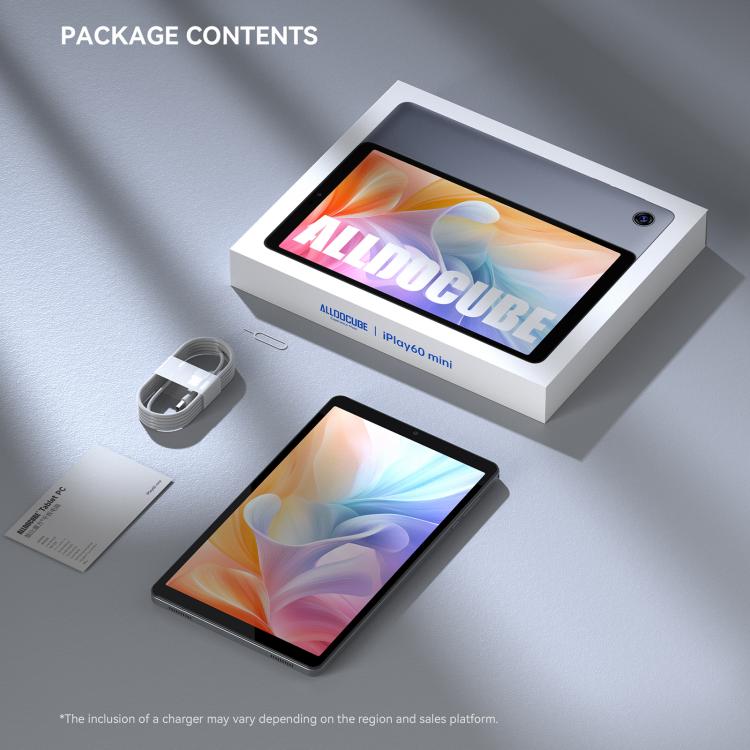 ALLDOCUBE iPlay 60 mini 4G LTE Tablet PC, 4GB+64GB, 8.68 inch Android 15 Unisoc T606 Octa Core Support Dual SIM (Grey) - free shipping - PMc TechLife - Order now!