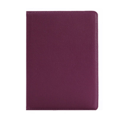 Litchi Texture Horizontal Flip 360 Degrees Rotation Leather Case for Huawei MediaPad T5 10.1, with Holder (Purple) - Huawei by PMC Jewellery | Online Shopping South Africa | PMC Jewellery