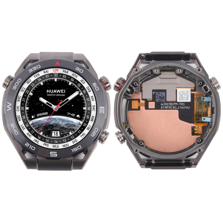 For Huawei Watch Ultimate Original LCD Screen Digitizer Full Assembly with Frame (Black) - For Huawei by PMC TechLife | Online Shopping South Africa | PMC TechLife