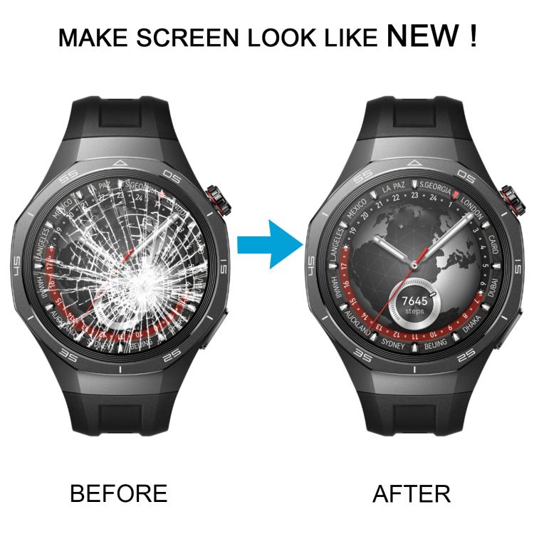 For Huawei Watch GT 5 Pro 46mm Original Time Scale Dial (Black) - For Garmin by PMc TechLife | Online Shopping South Africa | PMc TechLife | Buy Now Pay Later Mobicred