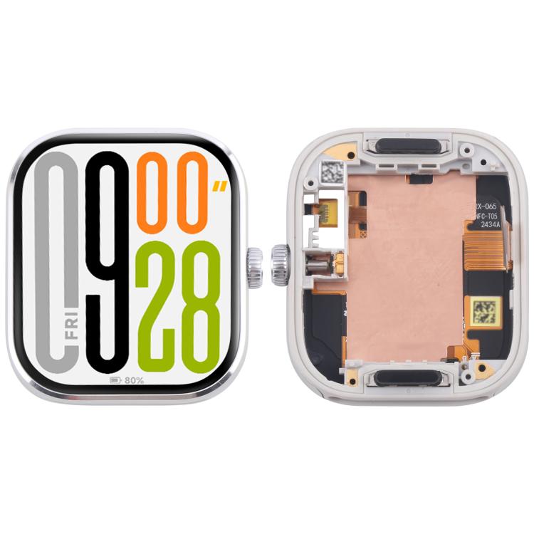 For Xiaomi Redmi Watch 5 Original LCD Screen with Frame (Silver) - For Xiaomi by PMC TechLife | Online Shopping South Africa | PMC TechLife | Buy Now Pay Later Mobicred