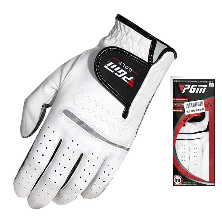 PGM Golf Sheepskin Anti-Slip Single Gloves for Men(Size: 26-Left Hand) - Safety Gloves by PGM | Online Shopping South Africa | PMC TechLife | Buy Now Pay Later Mobicred