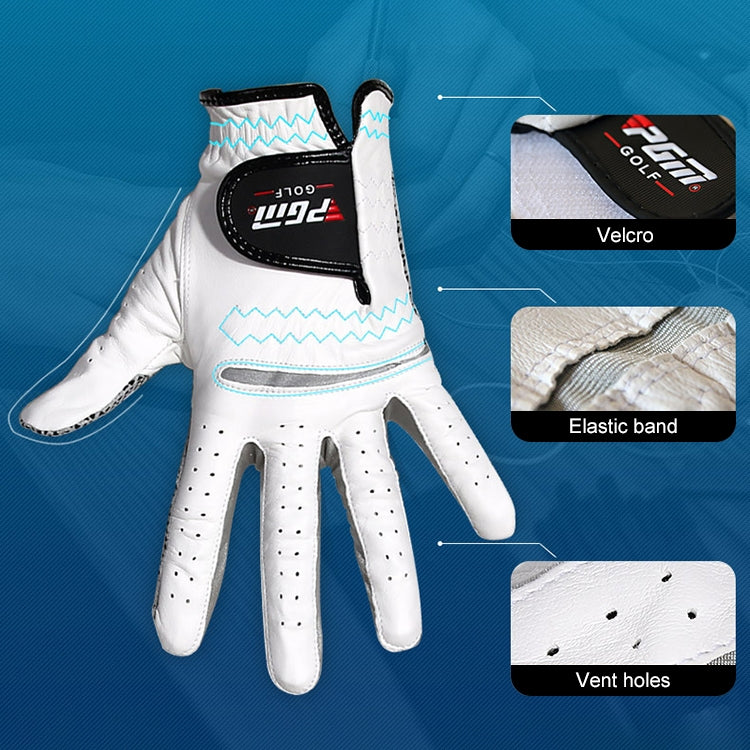 PGM Golf Sheepskin Anti-Slip Single Gloves for Men(Size: 26-Left Hand) - Safety Gloves by PGM | Online Shopping South Africa | PMC TechLife | Buy Now Pay Later Mobicred