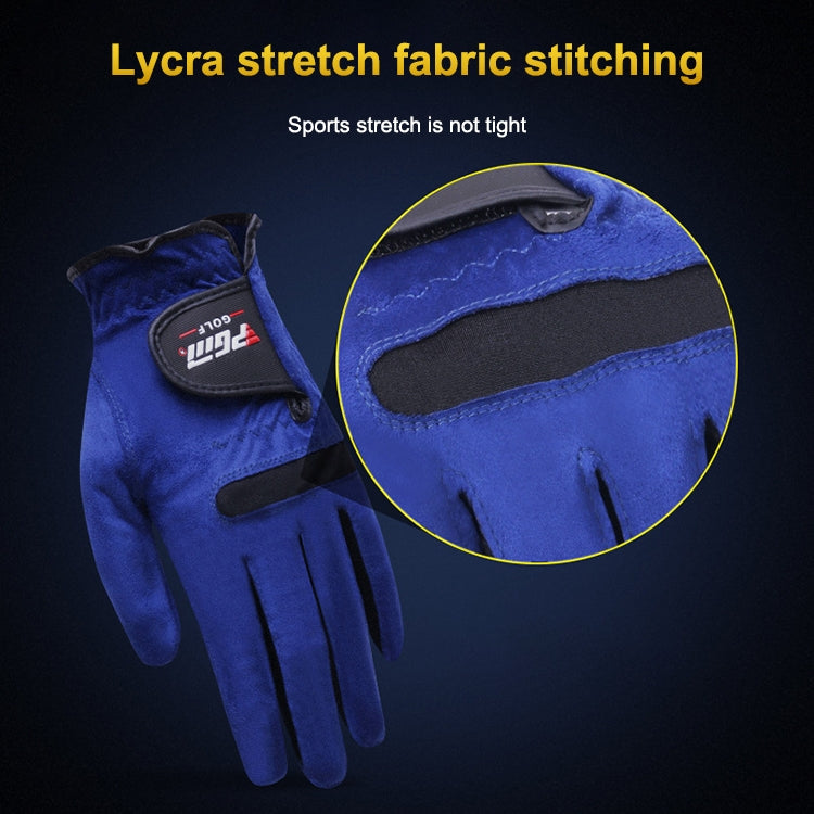 PGM Golf Microfiber Cloth Breathable Single Gloves for Men(Size: 25-Right Hand) - Safety Gloves by PGM | Online Shopping South Africa | PMC TechLife | Buy Now Pay Later Mobicred