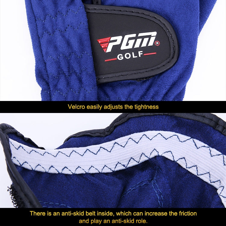 PGM Golf Microfiber Cloth Breathable Single Gloves for Men(Size: 27-Left Hand) - Safety Gloves by PGM | Online Shopping South Africa | PMC TechLife | Buy Now Pay Later Mobicred