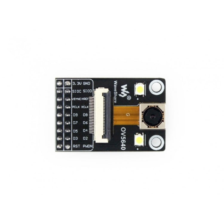 Waveshare OV5640 Camera Module Board (C), 5 Megapixel (2592x1944), Auto Focusing with Onboard Flash LED - Modules Expansions Accessories by Waveshare | Online Shopping South Africa | PMC Jewellery